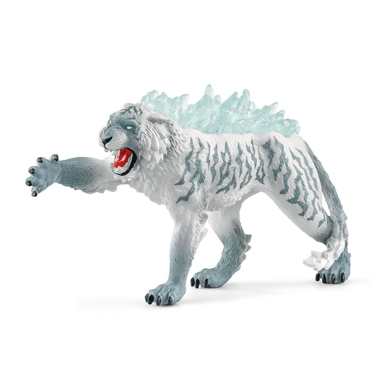 Figurine Tigre de Glace Jouet fantastique dès Schleich 70147 Eldrador Creatures - vue 3