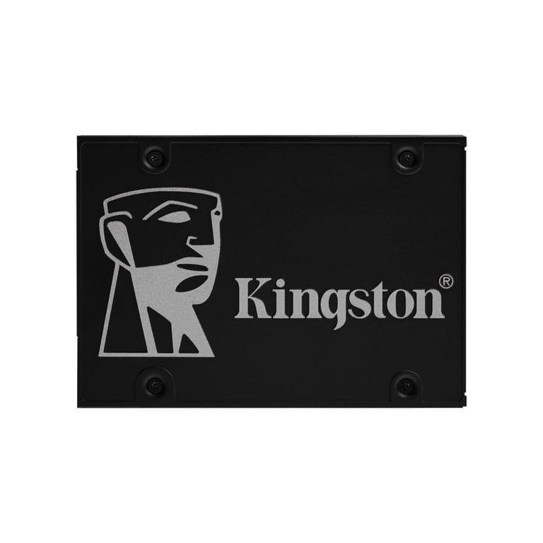 SSD interne Kingston KC600 512 Go 2,5 pouces SATA III 3D TLC Noir - Neuf