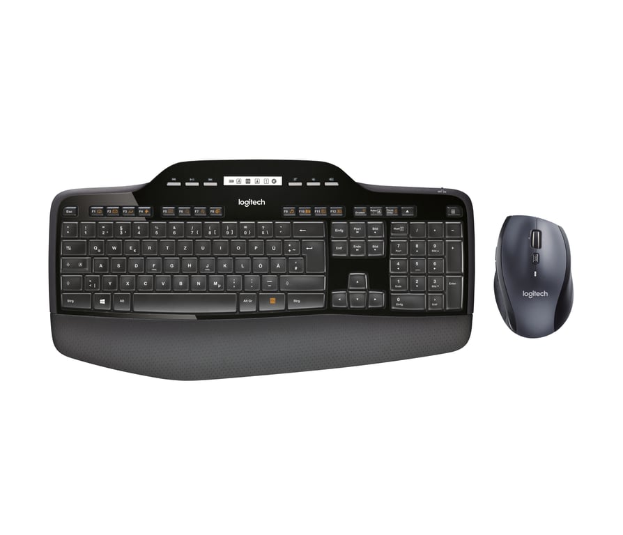 Logitech 920 002420 clavier incluse Maison RF sans fil QWERTZ Allemand Neuf
