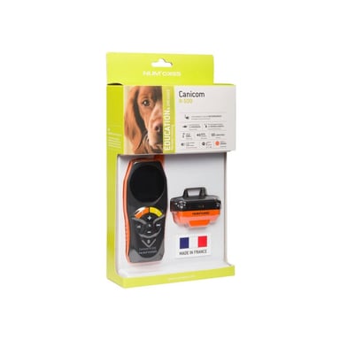 Collier d'entraînement NUM'AXES CANICOM R-500 Rechargeable 500 m Vibration 15 niveaux Orange