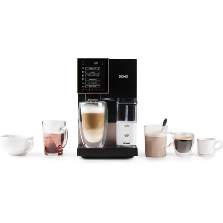 Machine à expresso automatique avec broyeur DOMO DO743K 19 bar 125 g café - vue 4