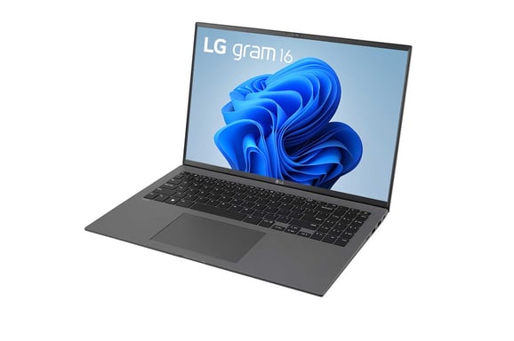 LG Gram 16Z90Q i5-1240P Laptop 40,6 cm (16'') WQXGA Intel® Core? i5 16 GB LPDDR5-SDRAM 512 GB SSD Wi-Fi 6E (802.11ax) Windows 11 Home Grigio