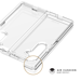 Coque hybride invisible fabriquée à 83 % de plastique recyclé pour Samsung Galaxy Z Fold6, transparente