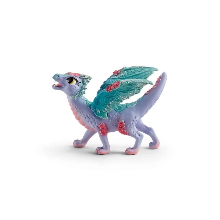 Schleich Dragon aux fleurs avec son petit 70592 Neuf - vue 2