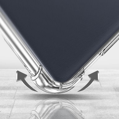 Coque Redmi Note 10 Pro Souple Antichoc Coins Bumper Akashi