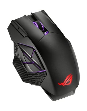 ASUS ROG Spatha X RF Mouse da gioco senza fili per destrorsi + USB Type-A ottico 19000 DPI