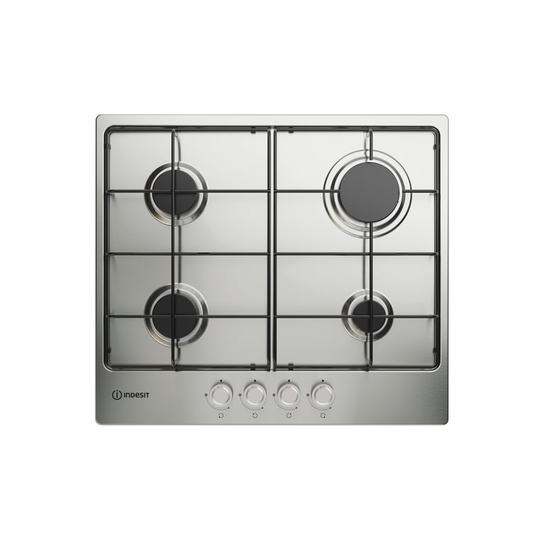 Plaque de Cuisson à Gaz Indesit 4 Zones Inox THP 642 IXI 1 - vue 8