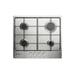 Indesit THP 642 IX/I 1 Acciaio inossidabile Integrato 60 cm Gas 4 zona(e)