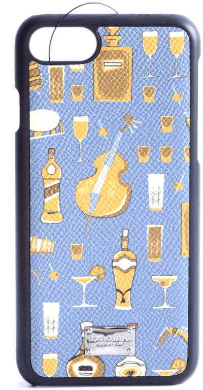 Dolce & Gabbana Coque Party Print iPhone 7-8-SE 2&3 Case