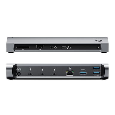 ALOGIC TB4D3TB Docking Station cablata Thunderbolt 4 nero
