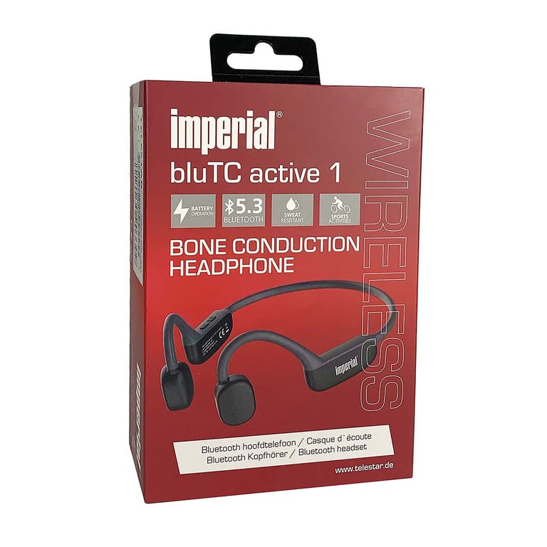 Imperial Casque Audio à Conduction Osseuse BluTC Active 1 Noir - vue 2
