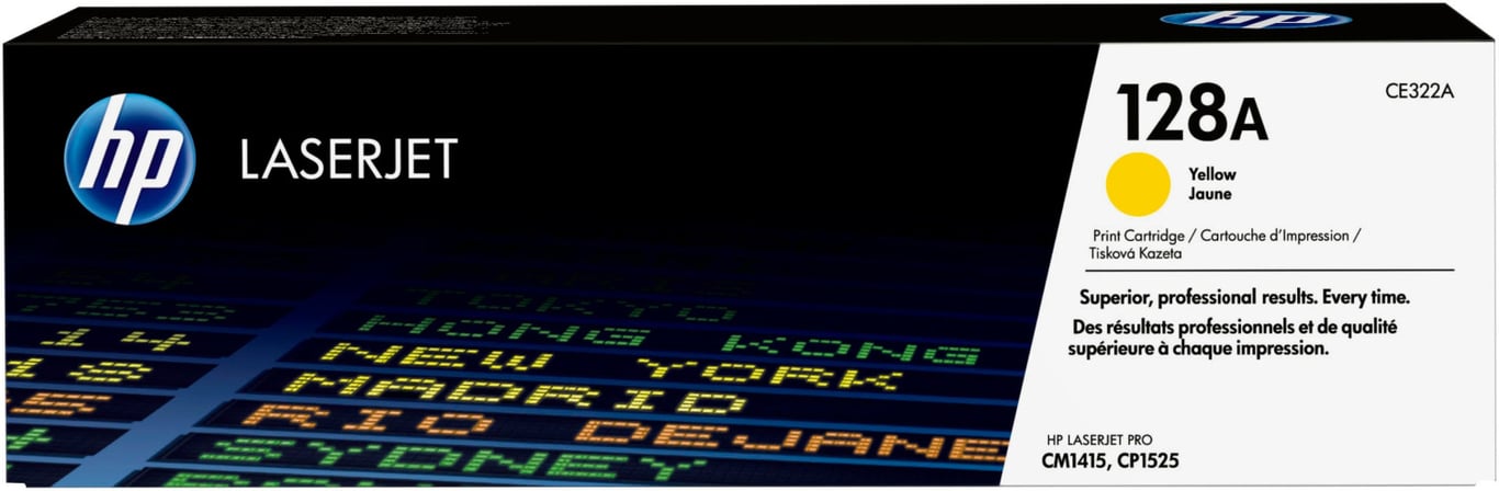 HP CE322A Jaune - vue 4