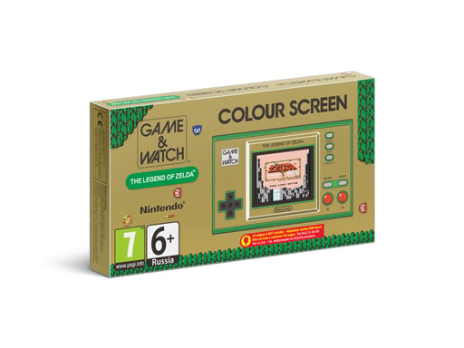 Nintendo Game & Watch: The Legend of Zelda console de jeux portables Or, Vert