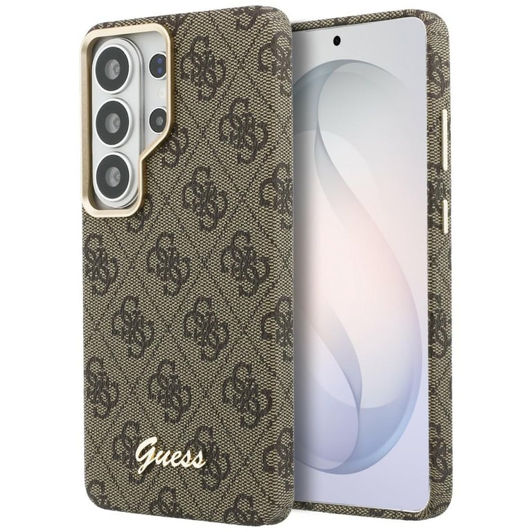 Coque Guess 4G Script MagSafe pour Samsung Galaxy S26 Ultra