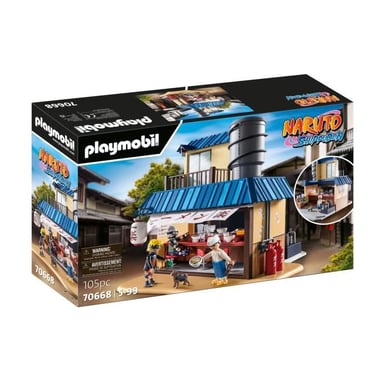 PLAYMOBIL - 70668 - Naruto - Restaurante Ramen Ichiraku - Héroes del Manga Ninja