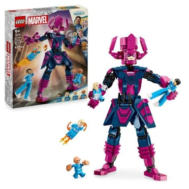 | Marvel 76316 Les Quatre Fantastiques contre la figurine de Galactus - Jeu des 9 ans
