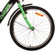 Volare 22504 City Bike Nero, Verde 24