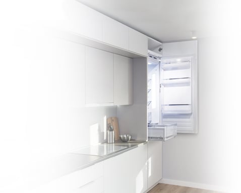 Schneider SCRCI177NF-E - Réfrigérateur combiné 244L Blanc