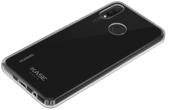 Carcasa híbrida invisible para Huawei P Smart+, Transparente