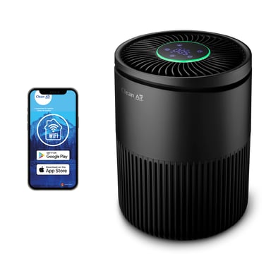 Clean Air Optima - Purificateur d'air ionisateur intelligent HEPA UV CA-503B Compact Smart -  jusqu'à 30m² / 75m³