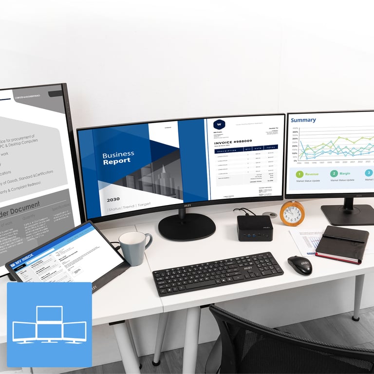 MSI Cubi NUC 1M i7 BB sized PC Intel SoC Neuf - vue 3