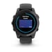 Garmin Fenix E 3,3 cm (1.3'') AMOLED 47 mm Numérique 416 x 416 pixels Écran tactile Noir Wifi GPS (satellite)