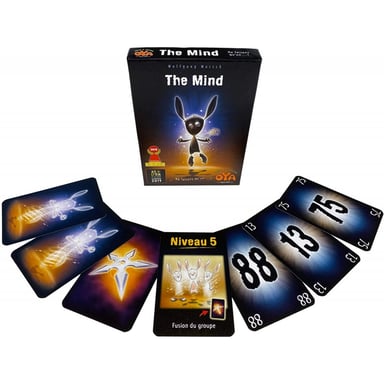 The Mind : Jeu de Cartes Collaboratif pour 2 à 4 Joueurs