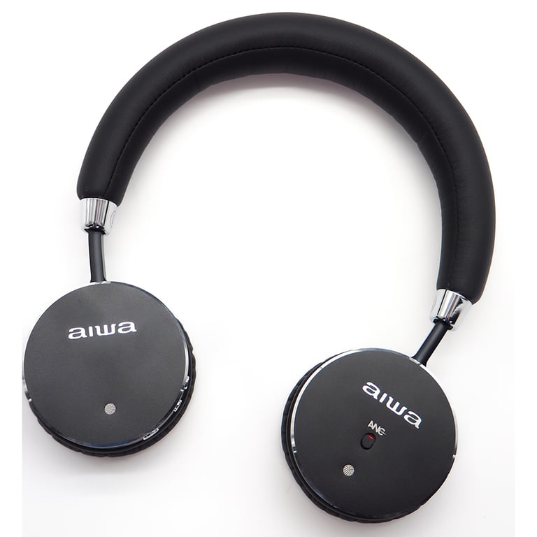 Casque Aiwa HSTBTN-800BK – Bluetooth, Annulation Active du Bruit, 10 m Portée - vue 2