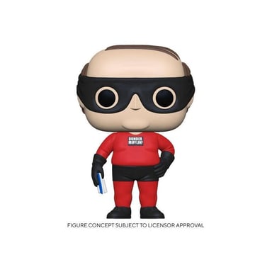 Funko The Office Figurine POP! Figurine Kevin as Dunder Mifflin Superhero 9 cm
