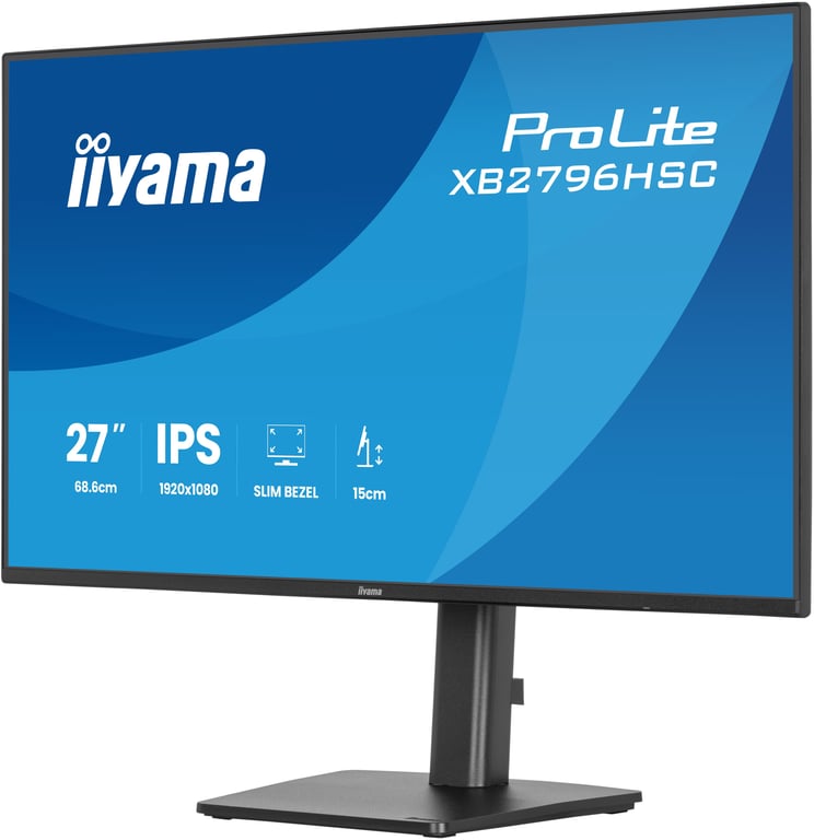 iiyama ProLite XB2796HSC-B1 écran plat de PC 68,6 cm (27 ) 1920 x 1080 pixels Full HD LED Noir - Neuf
