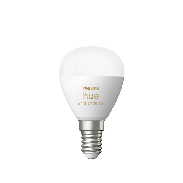Ampoule connectée Led sphérique Philips Hue E14 Ambiance - vue 2