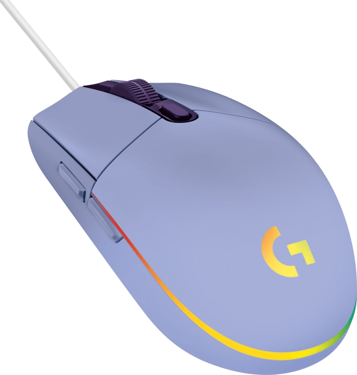 Souris filaire Gamer Logitech G203 LightSync (Violet)
