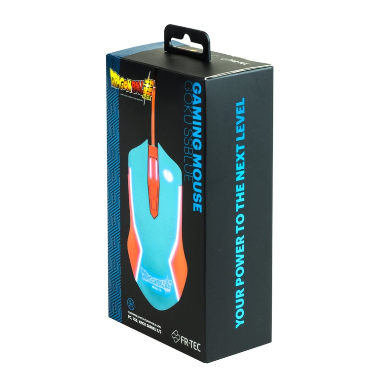 FR TEC Dragon Ball Super Jouer Droitier USB Type A 8000 DPI Neuf - vue 2