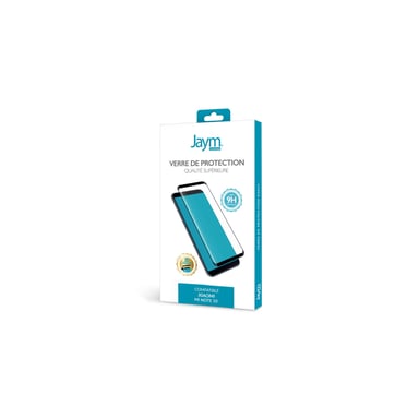 JAYM - Cristal Protector Premium para Xiaomi MI Note 10 - Curvado 3D con Contorno Negro - 9H Ultra-Resistente Reforzado - Calidad Premium Asahi