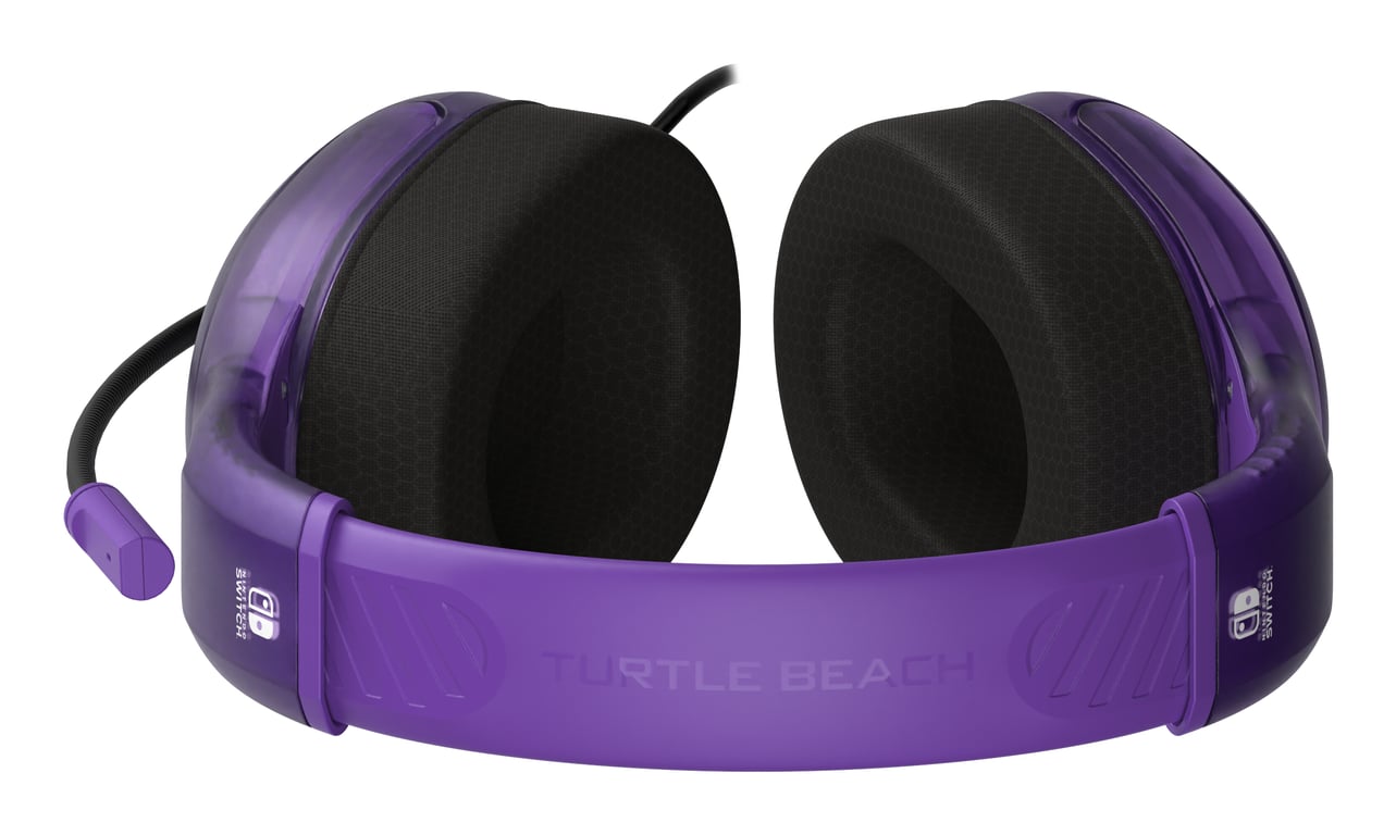 Turtle Beach Airlite Fit Casque Avec fil Arceau Gaming Noir, Violet - Neuf