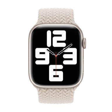 Bracelet Solo tressé pour Apple Watch | 38/40/41/42 mm - Taille 1 - Starlight