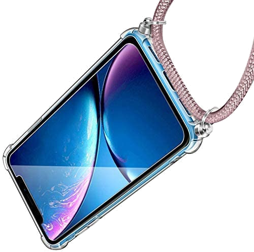 Coque avec Cordon pour IPHONE Xr APPLE Silicone Airbags Transparente