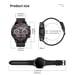 LOKMAT APPLLP 8 Pro Montre Connectée, Android 8.1, Écran TFT HD 1,85'', Appels 4G, Accès NFC, Surveillance Fréquence Cardiaque et Oxygène Sanguin
