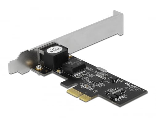 DeLOCK Tarjeta PCI Express x1 a 1 x 2,5 Gigabit LAN