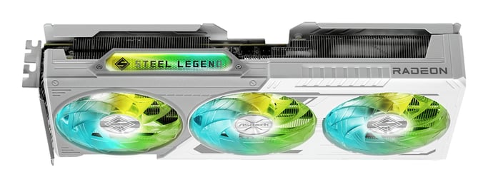 Asrock AMD Radeon RX 9060 XT Steel Legend 16GB OC 16 Go GDDR6