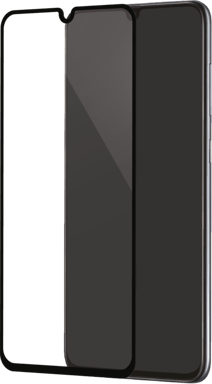 Protector de pantalla de cristal templado de borde a borde para Samsung Galaxy A70 2019, Negro