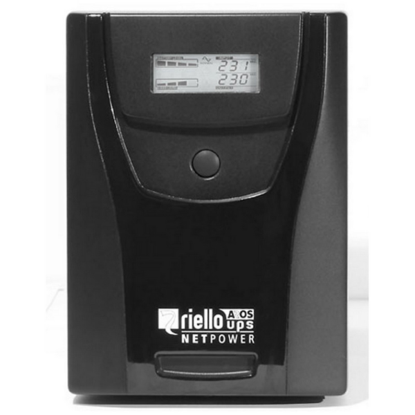 Riello NPW 1000 alimentation d'énergie non interruptible Interactivité de ligne 1 kVA 6 sortie CA Neuf