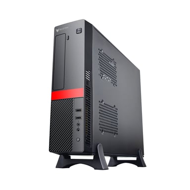 Supra Gaming F500-V2 Case PC Gaming Mini-ITX Slim Alimentatore 200W Incluso 1x Ventola 80mm Nero