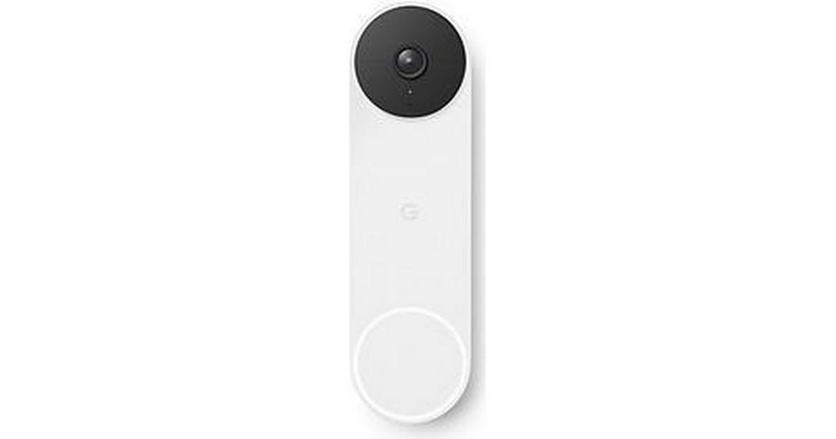 Nest Doorbell - Sonnette intelligente sans fil (Batterie), Blanc - Google