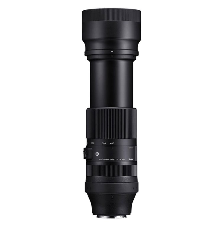 Objectif hybride Sigma 100 400mm f5 6.3 DG DN OS Contemporary pour Fuji X - vue 5