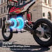 A12 Vélo tout-terrain électrique pour enfants Moteur 350 W, batterie 36 V 4,5 Ah, pneus pneumatiques 12'' Moto électrique cadeaux pour enfants