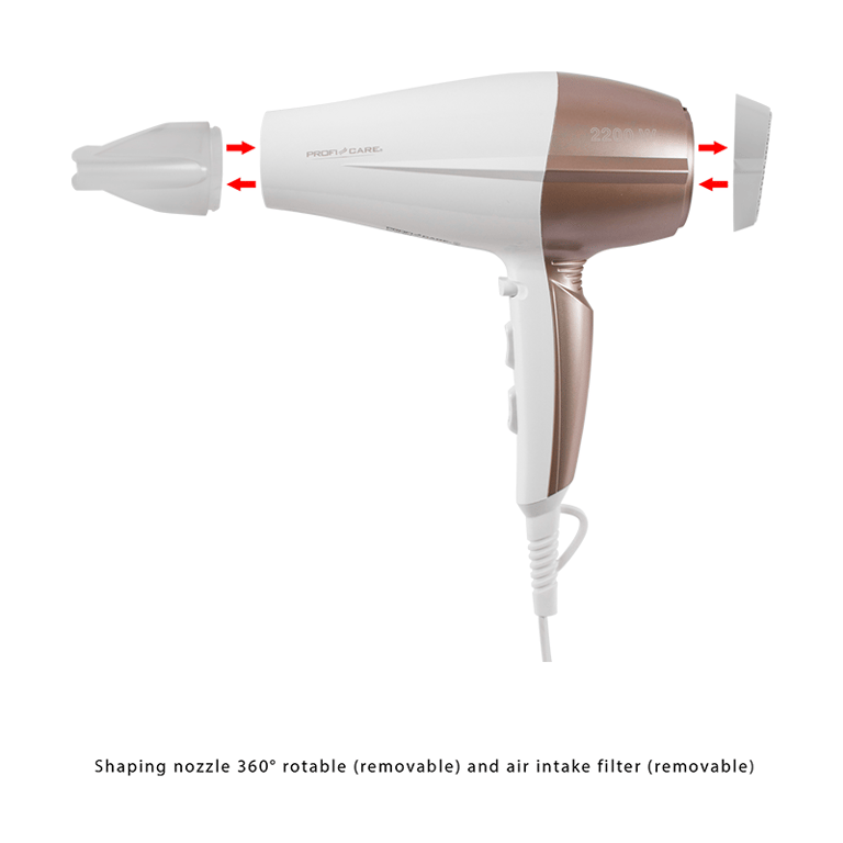 Sèche cheveux Proficare PC HT 3010 Neuf - vue 5