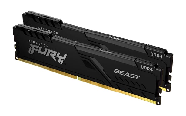 Kingston Fury™ Beast DDR4 Kit 16 Go (2 x 8 Go) - 3600 MHz - C17