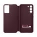 Samsung EF-ZS906C coque de protection pour téléphones portables 16,8 cm (6.6'') Folio porte carte Bourgogne Samsung Galaxy S22 +