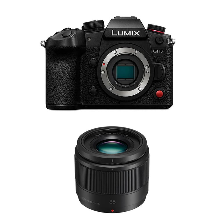 PANASONIC LUMIX GH7 + Objectif G 25mm f1.7 Garanti - vue 1